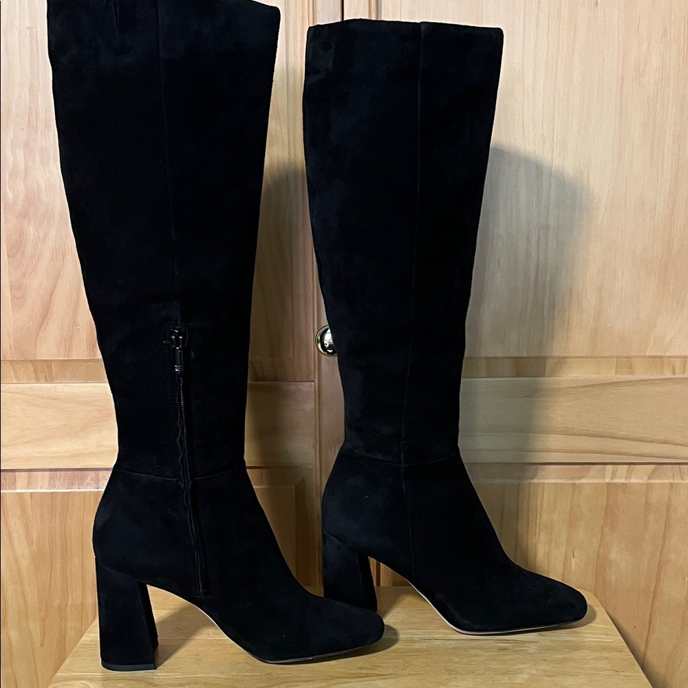 Sam Edelman Black Heeled Boots